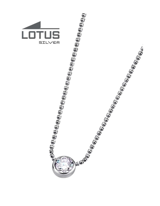 LOTUS Silver Necklace